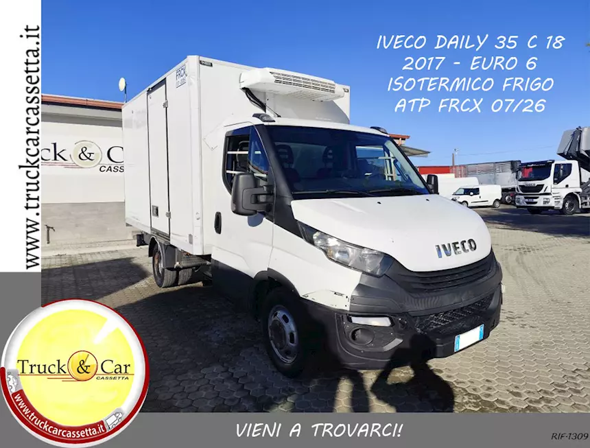 1309 Iveco Daily 35C18-2017-Furgone frigo-ATP FRCX 07/26- €6 Km 593014