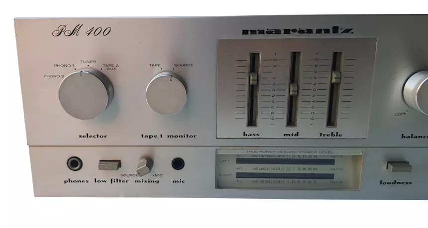 Foto 3 Amplificatore Marantz PM 400 (1), mod. PM400