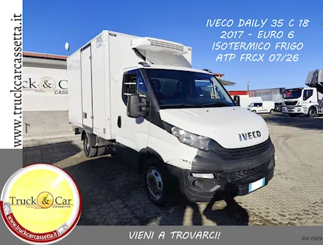 1309 Iveco Daily 35C18-2017-Furgone frigo-ATP FRCX 07/26- €6