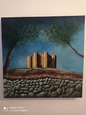 Quadro olio Castel del Monte