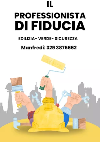 Professionista edilizia - verde - sicurezza