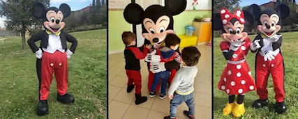 Mascotte fun animazione