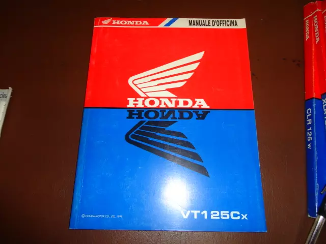 VT125C Shadow Manuale officina x manutenzione moto Honda