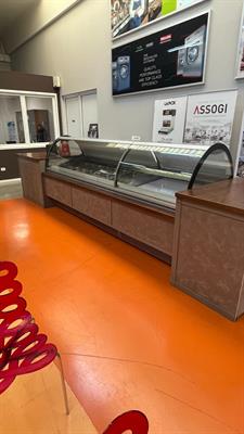 Vetrina gelato usata revisionata