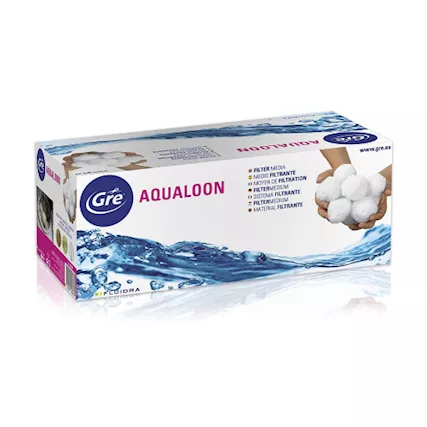 Sistema filtrante Gre Aqualoon in polietilene.