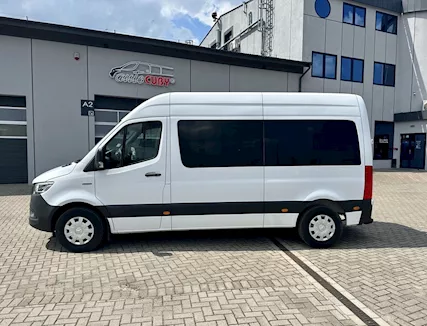 Mercedes-Benz e-Sprinter 100% Elettrico 8+1 posti Km 0, colore bianco - Foto 3