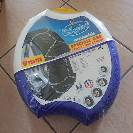 Catene da neve 9 mm Weissenfels nuove