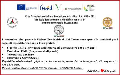 Corso di Formazione Guardie Zoofile
