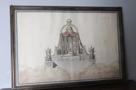 Antico disegno primi 800