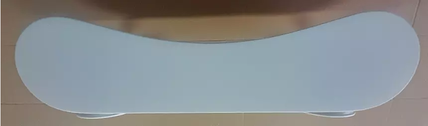 Foto 7Mensola legno sagomata laccata bianco opaco nuova mai installata