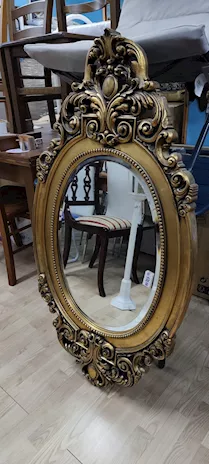 Specchio Ovale in Stile Barocco - 25254