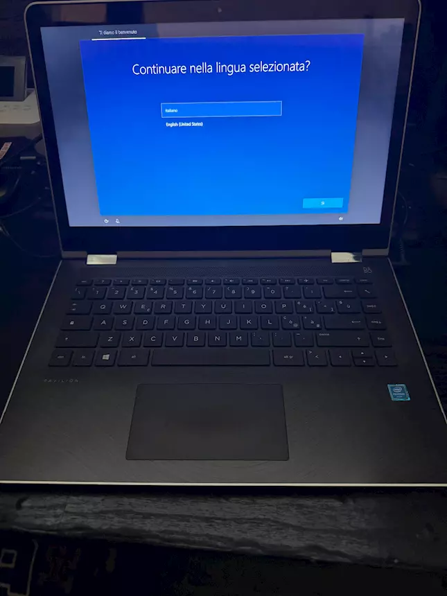 HP Pavilion x360 14-ba024nl Notebook Convertibile Touch