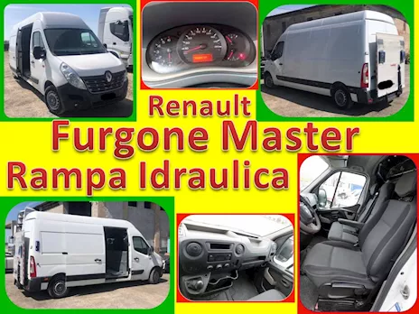 Renault Master con Rampa Idraulica Posteriore