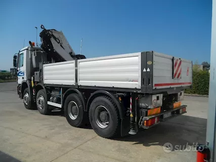 Mercedes-Benz ACTROS 41.46 + Fassi F365 e cassone fisso