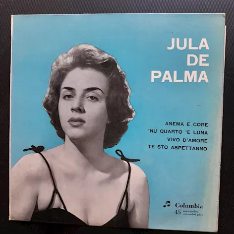 Jula De Palma Disco Vinile 45 giri colonna sonora Soledad