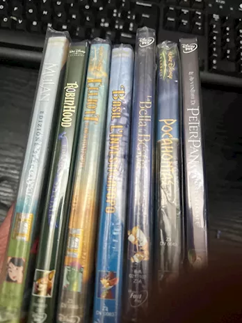 17 DVD wd originali