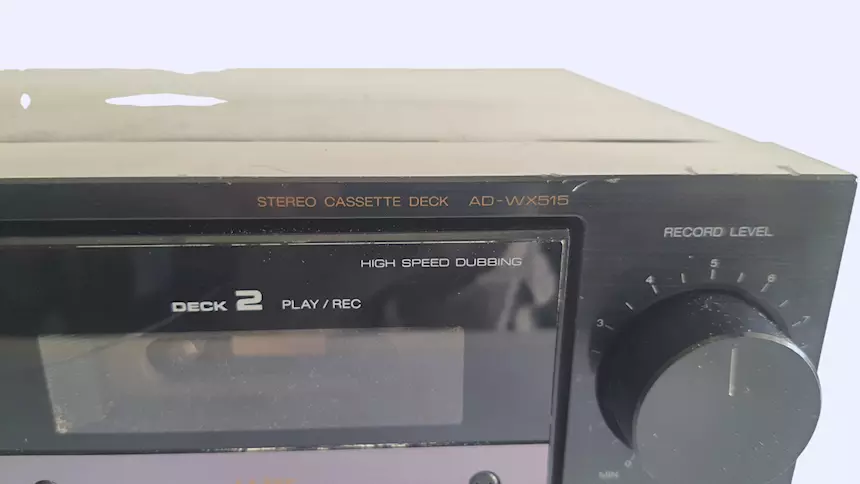 Foto 5 Aiwa deck cassette AD WX515