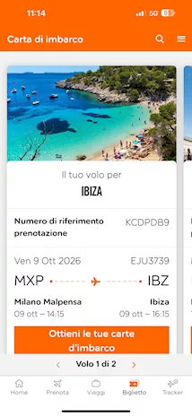 Biglietti EasyJet ibiza