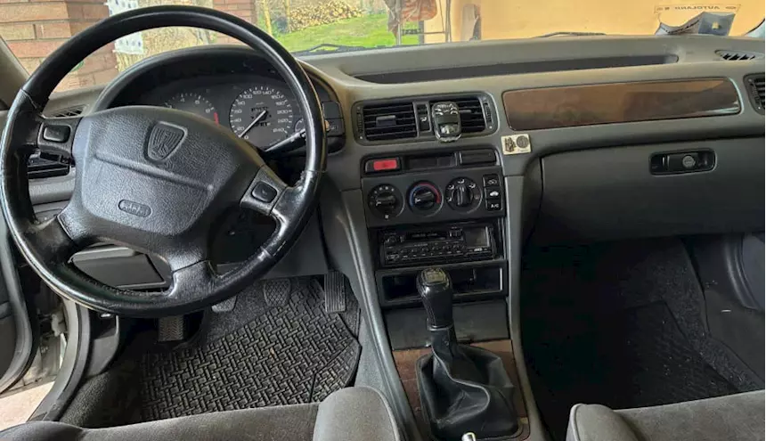 Rover 618i d'epoca Anno 1996 Km 251526 Berlina, colore grigio argento - Foto 5