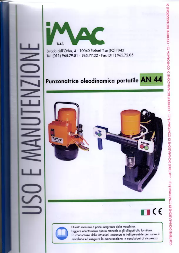 Punzonatrice portatile IMAC, mod. Giuliana - Foto 4