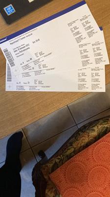 Salemme -3 biglietti poltronissima per