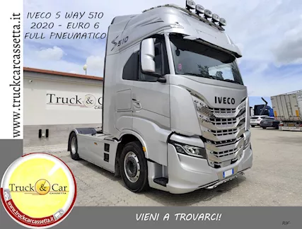 IVECO S WAY 510 - 2020 - TRATTORE STRADALE - FULL PNEUMATICO