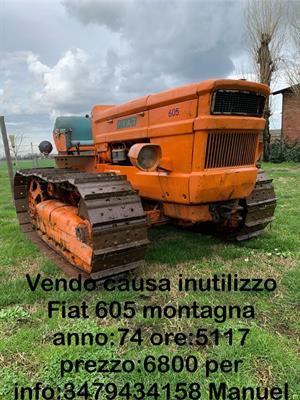 Trattore cingolato