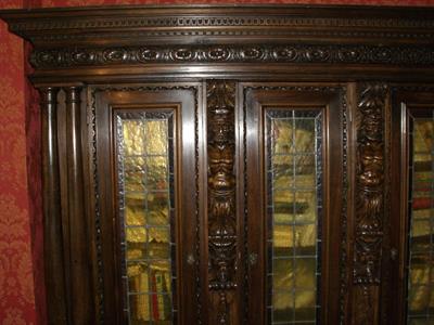 Studio neoclassico in noce