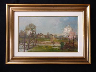Quadro olio paesaggio Francisetti