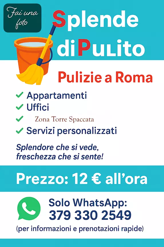 Pulizia casa uffici condomini B B