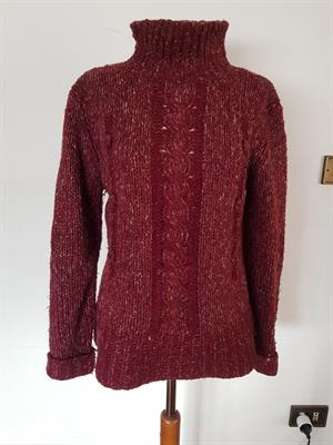 Maglione Gilet di lana Fatto a mano