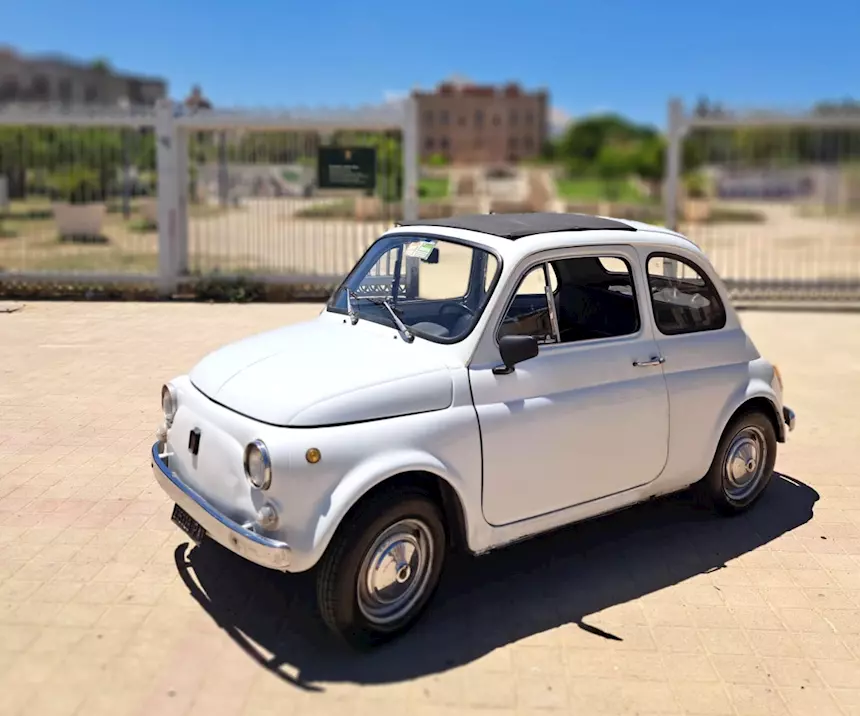 Fiat 500L versione lusso 1969, Bianco, 21.000 km Anno 1960, cambio manuale - Foto 2