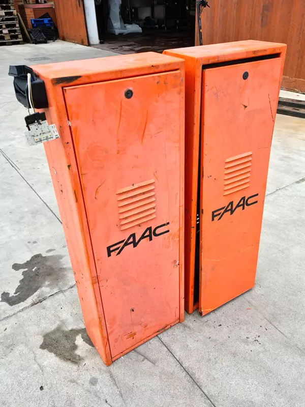 4 barriere automatiche usate, marca FAAC mod