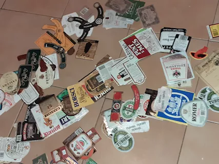 ETICHETTE DI VECCHIE BOTTIGLIE ALCOLICI LIQUORI VINI BIRRE - Foto 6