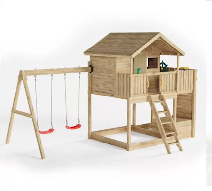 Casetta per bambini in legno M503 - 223 x 164 cm - Foto 4