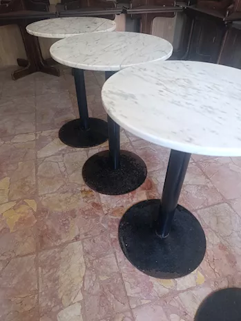 Tavolo rotondo da bar
