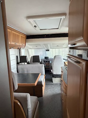 Motorhome Hymer B564 Anno 2000 Km 145000 Diesel, mai usato - Anteprima 6