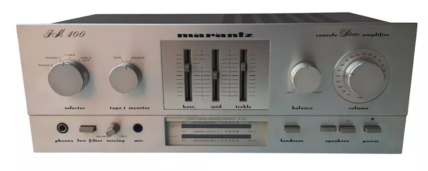 Foto 2 Amplificatore Marantz PM 400 (1), mod. PM400