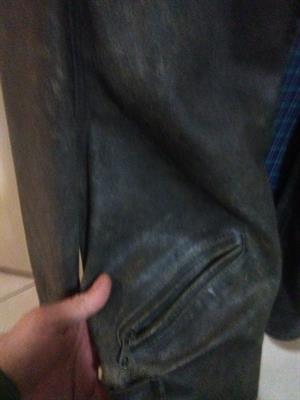 GIUBBOTTO PELLE, taglia xl, in ottime condizioni - Foto 4