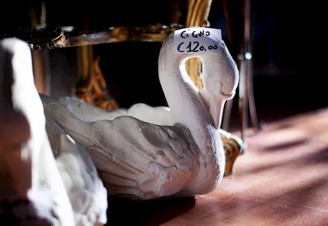 Fioriera a Forma di Cigno - 24529