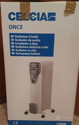Radiatore elettrico a olio