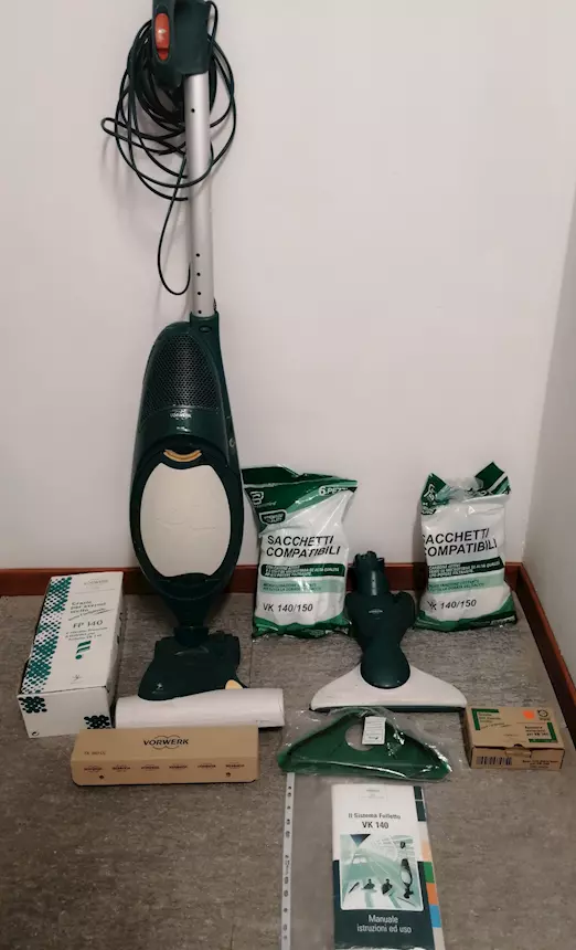 Folletto VK140, Spazzola HD40 e Battitappeto EB360