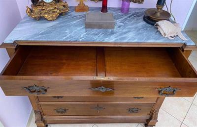 Cassettone fine '800, in legno, ottimo stato - Foto 3