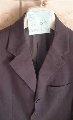 Vestito completo uomo grigio scuro(tg. 50), marca Studio - Foto 3