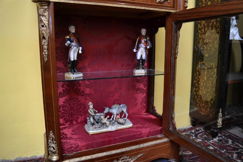Servante-credenza a vetrina stile Napoleone III - Foto 10