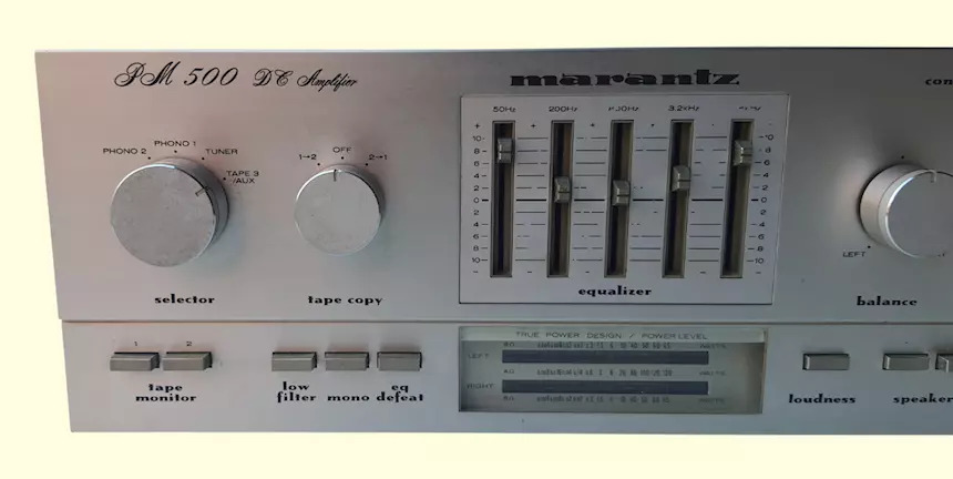 Foto 3 Amplificatore Marantz PM 500 (1), mod. PM500