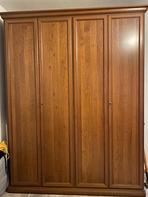 Armadio 4 ante in legno