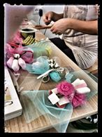 Corso confezionamento bomboniere - laboratorio Libellula