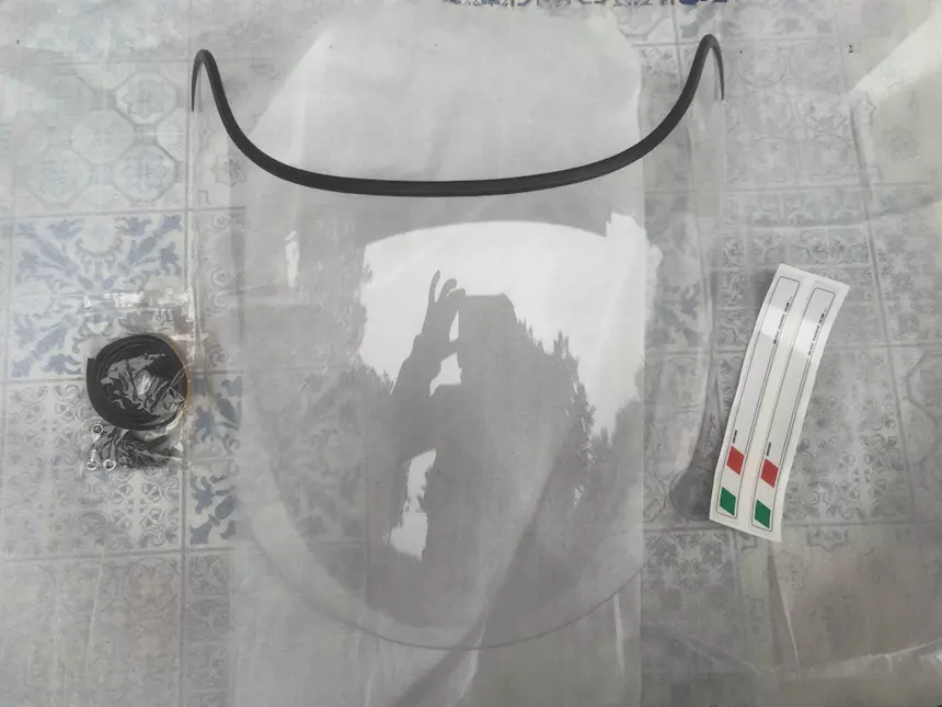 Gilera sp01 sp02 crono plexiglas nuovo