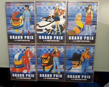 Grand Prix e il campionissimo 6 DVD serie completa Yamato